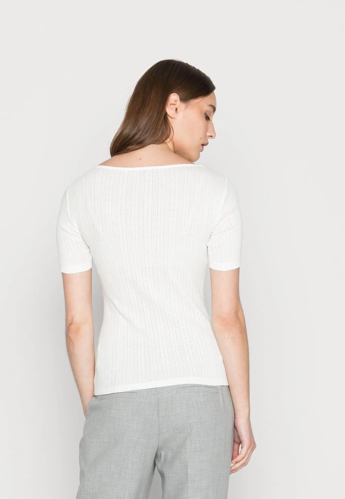 T-Shirt ANNA FIELD Anna Field Basic T-shirt Blanche Femme | XGE-0284869